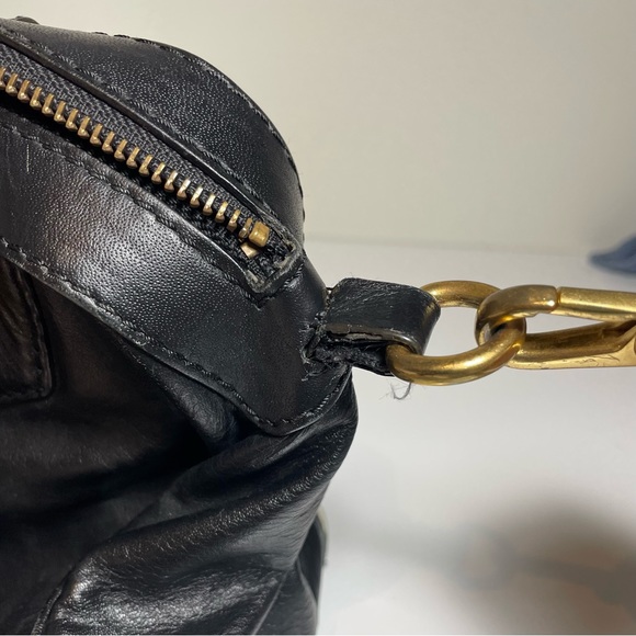 Marc by Marc Jacobs black leather bowler bag - Picture 9 of 12